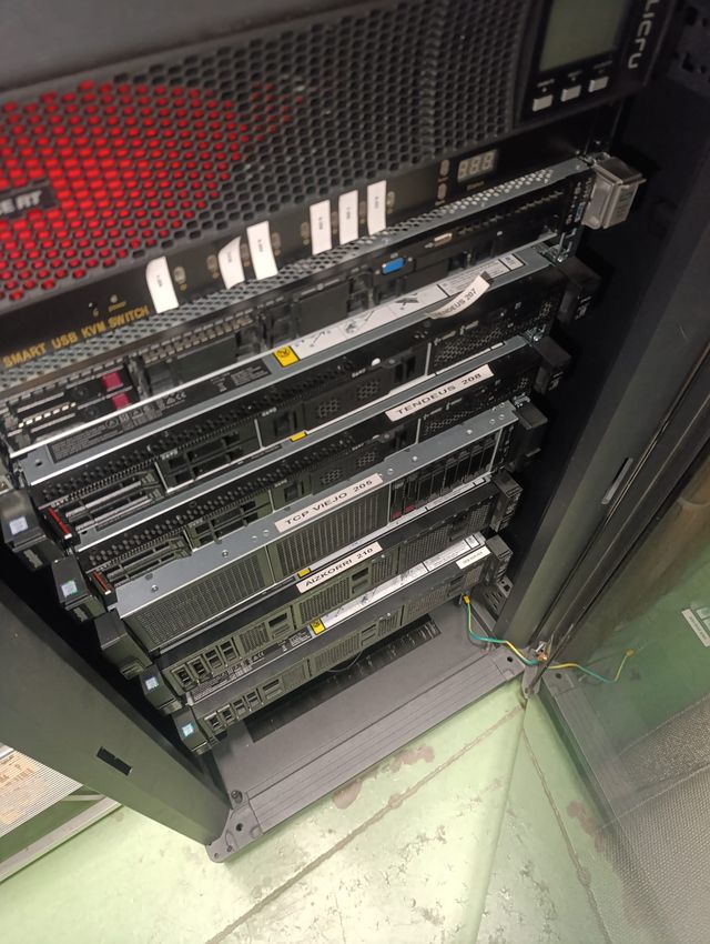 Rack Servidor 42U HPE Lenovo + UPS Salicru