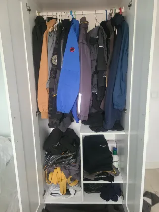 Guardaroba bianco Ikea Brimnes