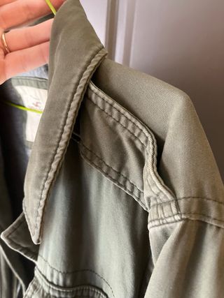 Chaqueta Hollister Verde Talla XL