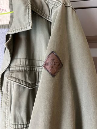 Chaqueta Hollister Verde Talla XL
