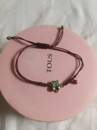 Pulsera Tous Face bañado en oro sobre plata vermie