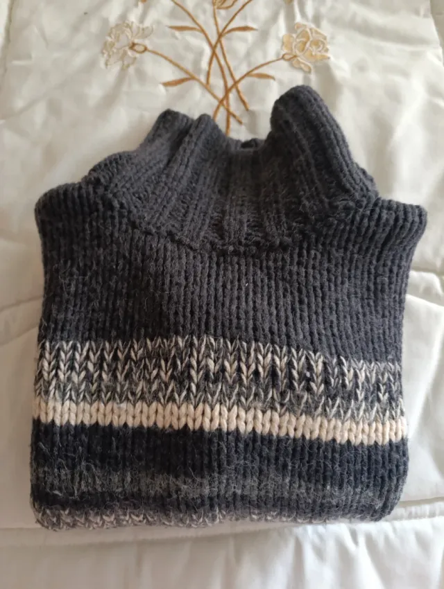 Jersey de punto con rayas