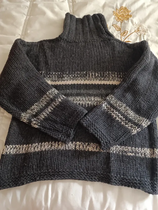 Jersey de punto con rayas