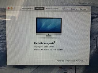 Appel imac 27 pulgadas del 2009
