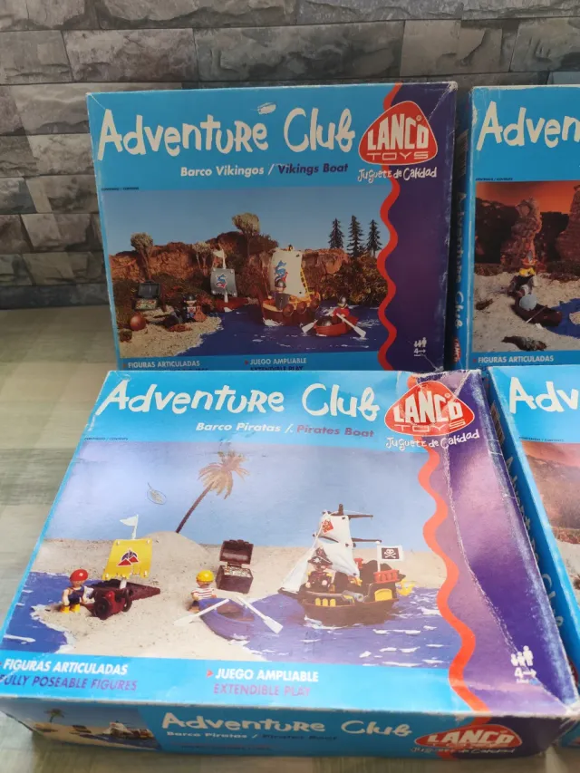 Lanco toys Adventure Club años 80 nuevos