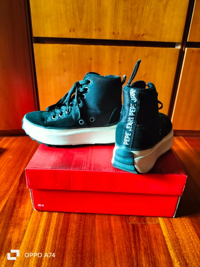 Botas Pepe Jeans Negras Talla 37