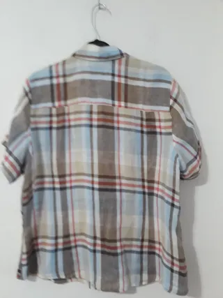 Camisa de cuadros para mujer