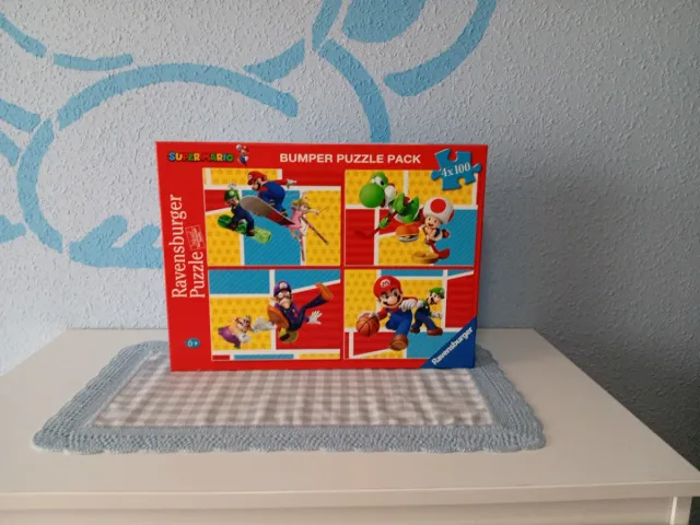 Pack 4 Puzzles Ravensburger Super Mario