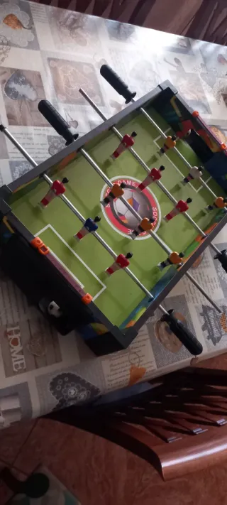 Mini biliardino da tavolo