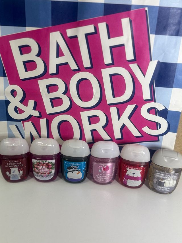 Lote 6 Geles de Manos Bath & Body Works