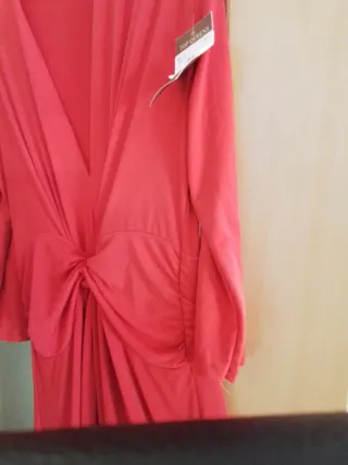Mono rojo elegante