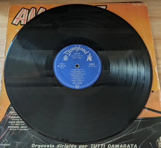 Disco vinilo.  Paul Anka