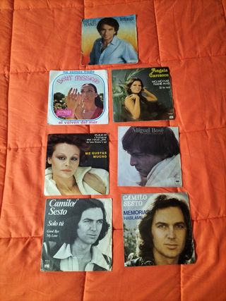 17 Discos Vinilos 45 RPM