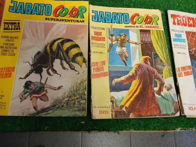 Lote de tebeos Jabato y Trueno Color