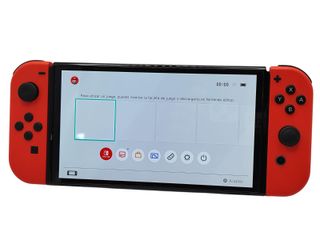 CONSOLA NINTENDO SWITCH OLED ED.MARIO + CARGADOR