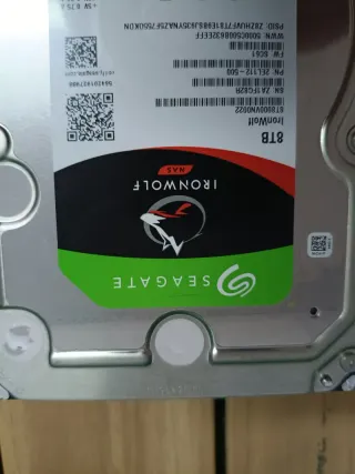 Disco Duro Seagate IronWolf 8TB NAS 3.5