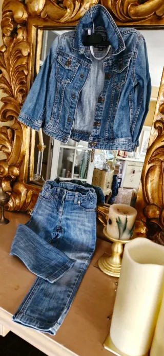 Chaqueta y Pantalón Vaquero Niña o unisex