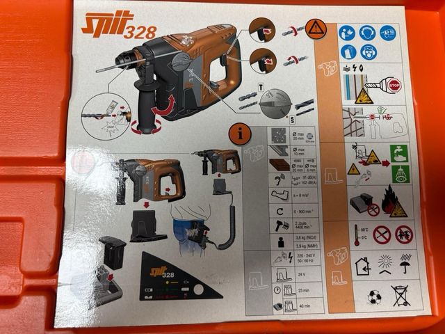 Taladro SPIT 328 Electro-Neumático