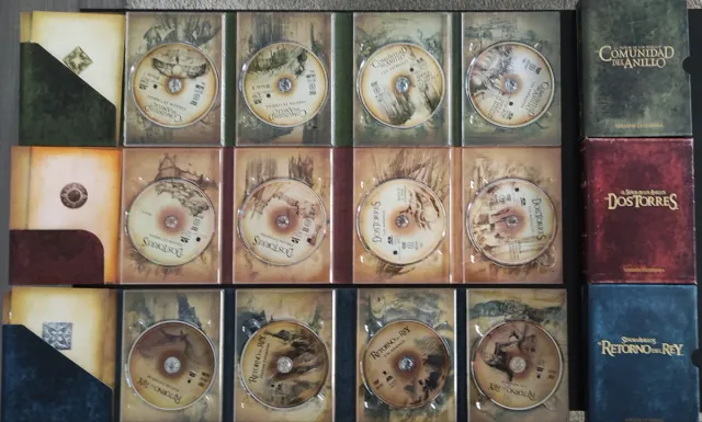 Trilogía El Señor de los Anillos DVD