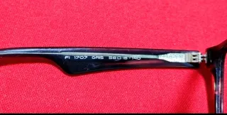 Montura de gafas Filium Negra/Gris