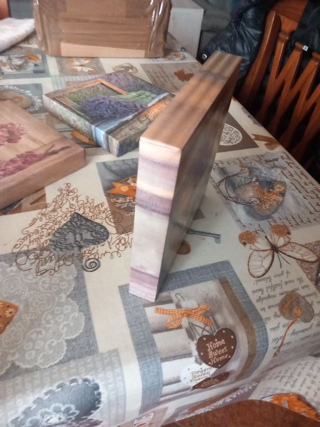 Set 3 Quadri Floreali e Lavanda