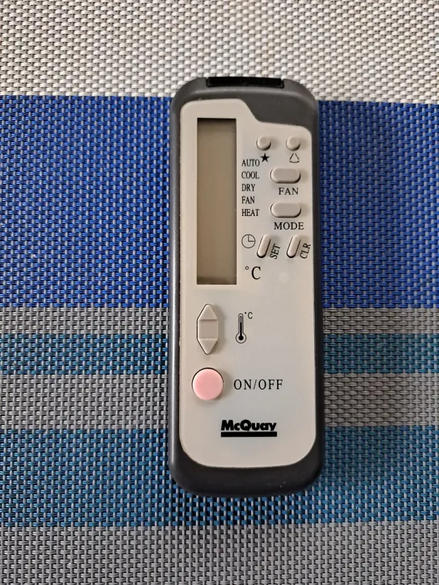 Telecomando McQuay HG31AS grigio