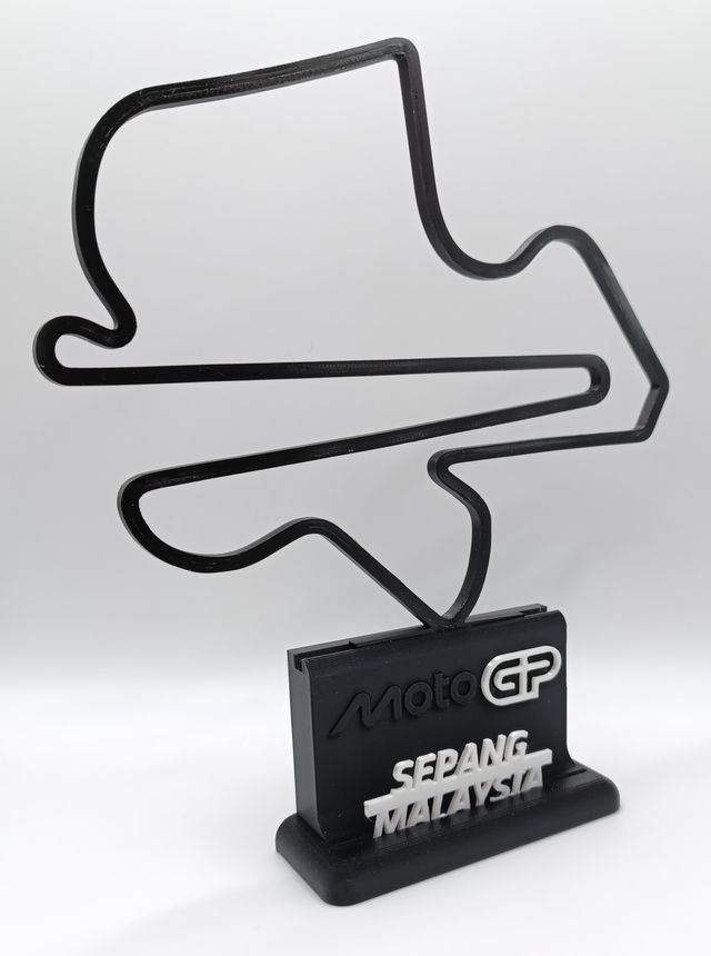 Moto GP Circuito Sepang Malesia Trofeo