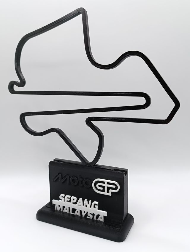 Moto GP Circuito Sepang Malesia Trofeo
