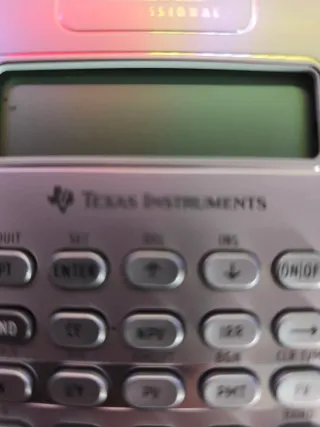 Calculadora científica Ba II PLUS Texas,y regalo 2