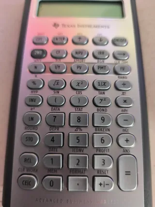 Calculadora científica Ba II PLUS Texas,y regalo 2