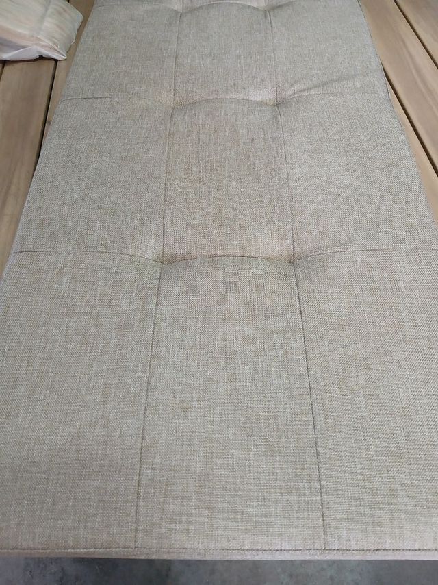 SONGMICS MAZIE LSF077R01 - Puff Almacenaje, Banco