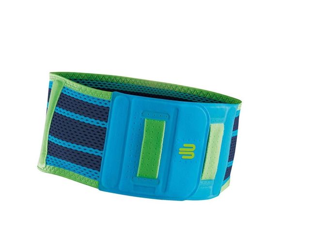 Bauerfeind Venda deportiva de espalda XS Turquesa