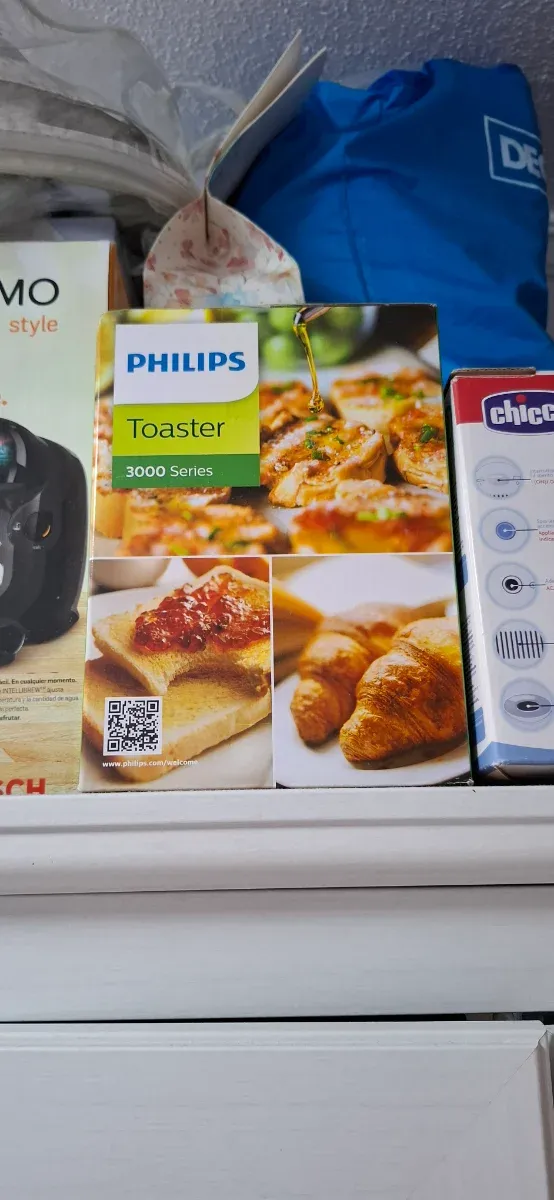 Tostadora Philips Negra