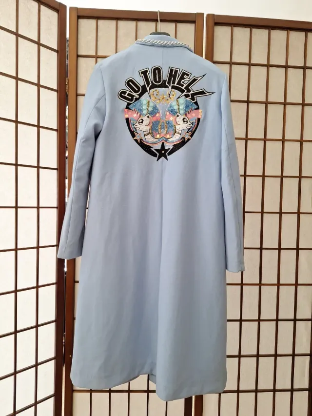 Abrigo Nice Estambul Luxury azul