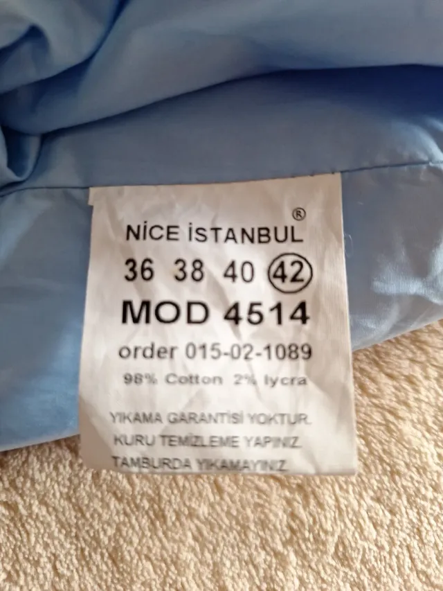 Abrigo Nice Estambul Luxury azul