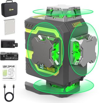 Nivel Láser LasGoo LG-4D 16 Líneas Verde