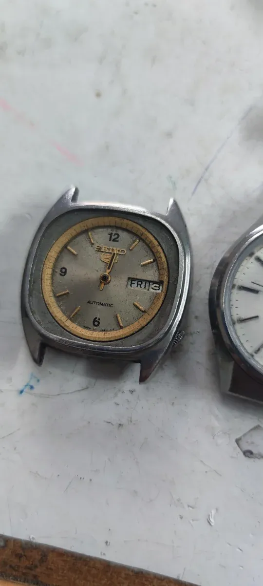 Orologio Seiko Quarzo Argento Bianco