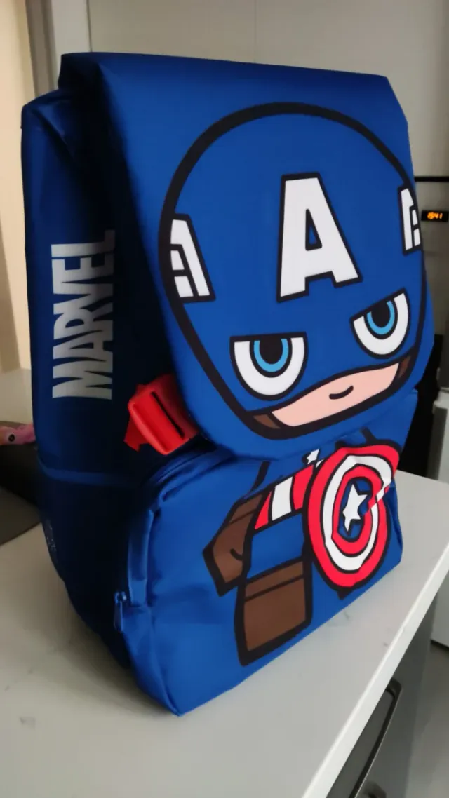 Mochila Marvel Capitán América Acolchada