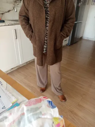 Abrigo Marrón Mujer