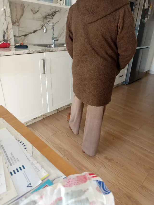 Abrigo Marrón Mujer