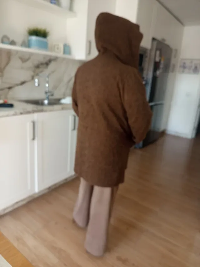 Abrigo Marrón Mujer