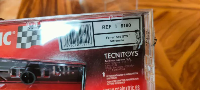 Scalextric Ferrari 550 GTS Maranello ref.6180