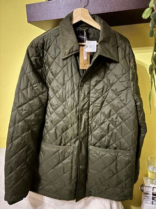 Chaqueta Scalpers acolchada verde