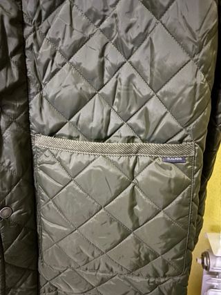 Chaqueta Scalpers acolchada verde