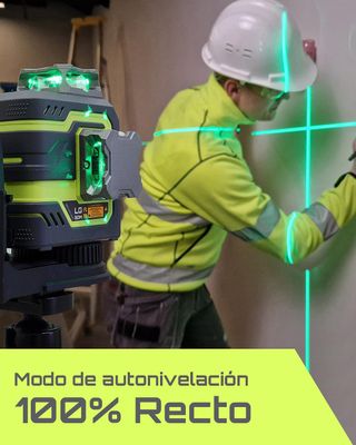 Nivel Láser Verde LasGoo LG-3DM Autonivelante