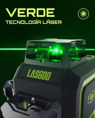 Nivel Láser Verde LasGoo LG-3DM Autonivelante