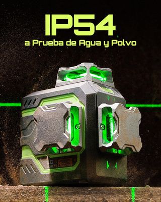 Nivel Láser Verde LasGoo LG-3DM Autonivelante