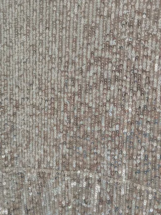 Vestido fiesta lentejuelas dorado