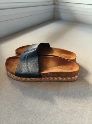 Sandalias Bossanova planas con plataforma