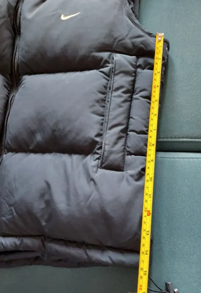 Chaleco acolchado Nike hombre, azul oscuro.